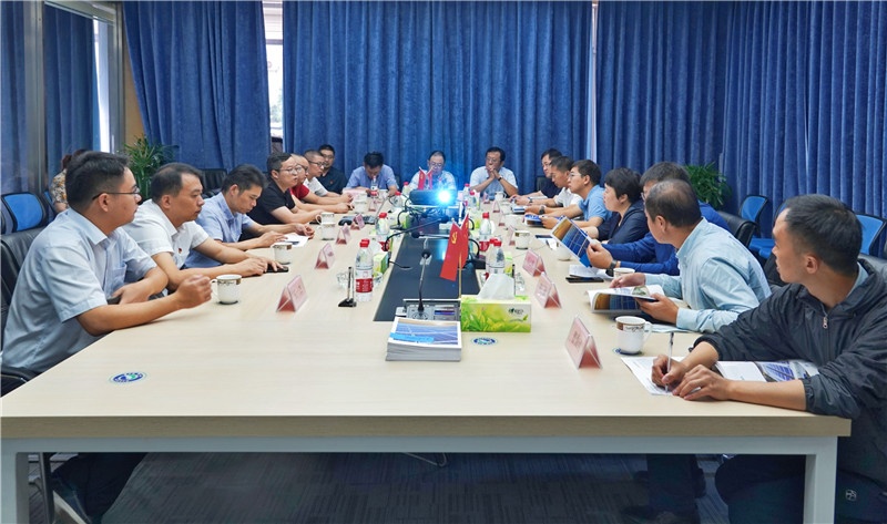 吉林省汪清县政府考察团莅临芯能科技参观调研